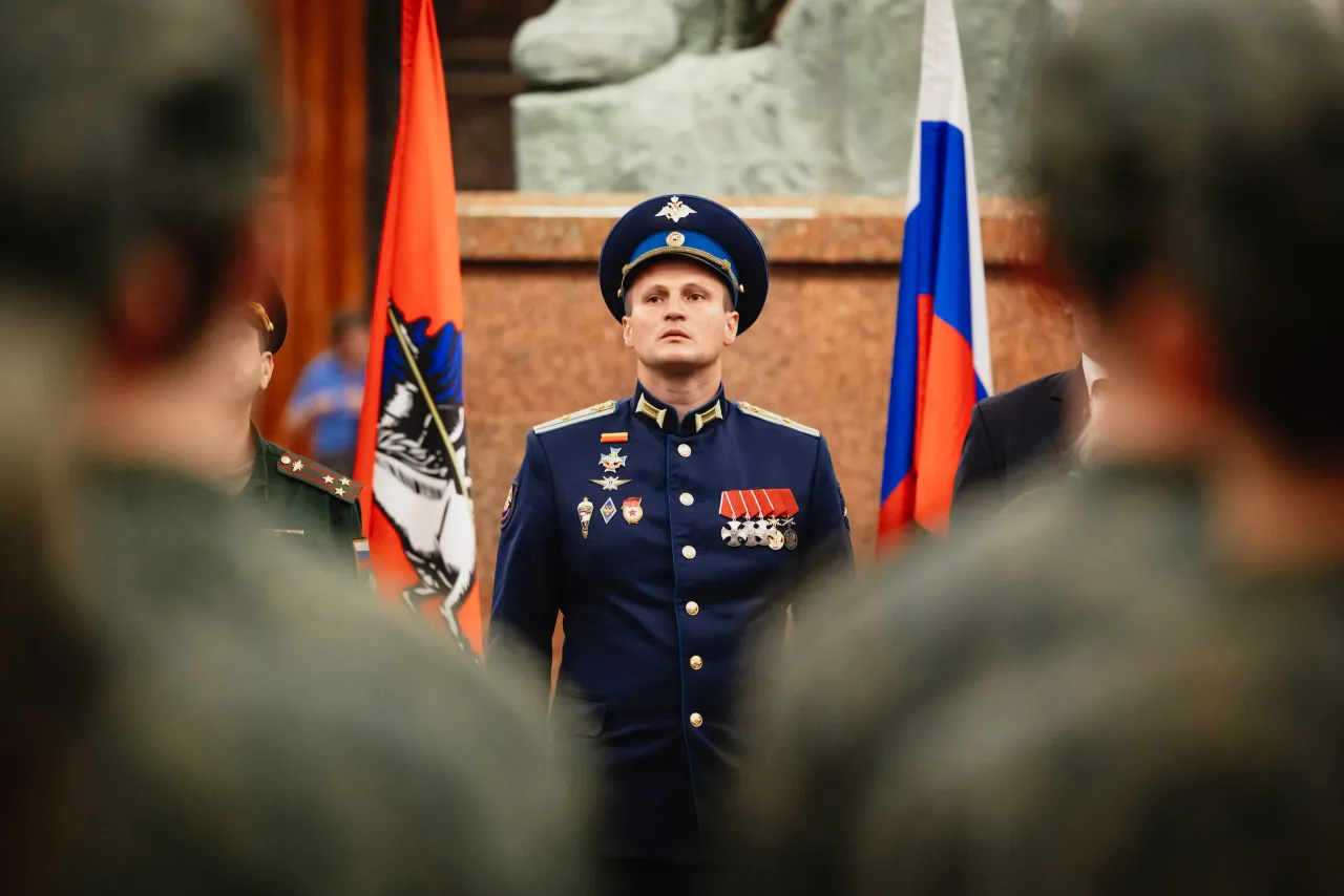 Вручение погон, кадр 18